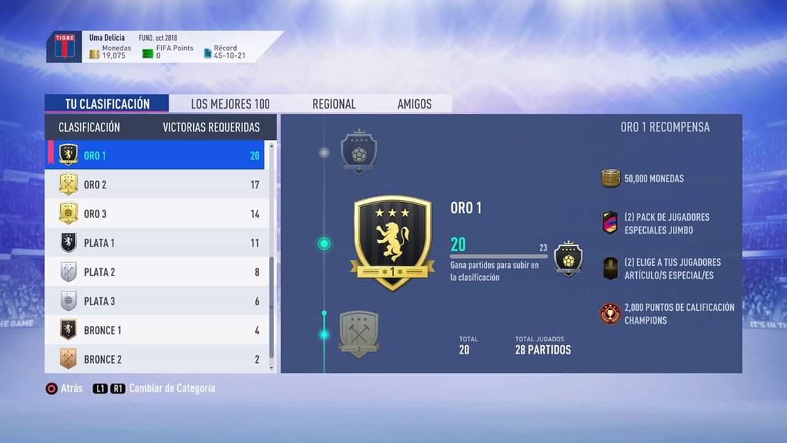 velerolvp's tweet photo. Otro finde que no puedo terminar la WL, 20-8 con este gran equipo de 2 millones de monedas (!) https://t.co/9123JEthHd
