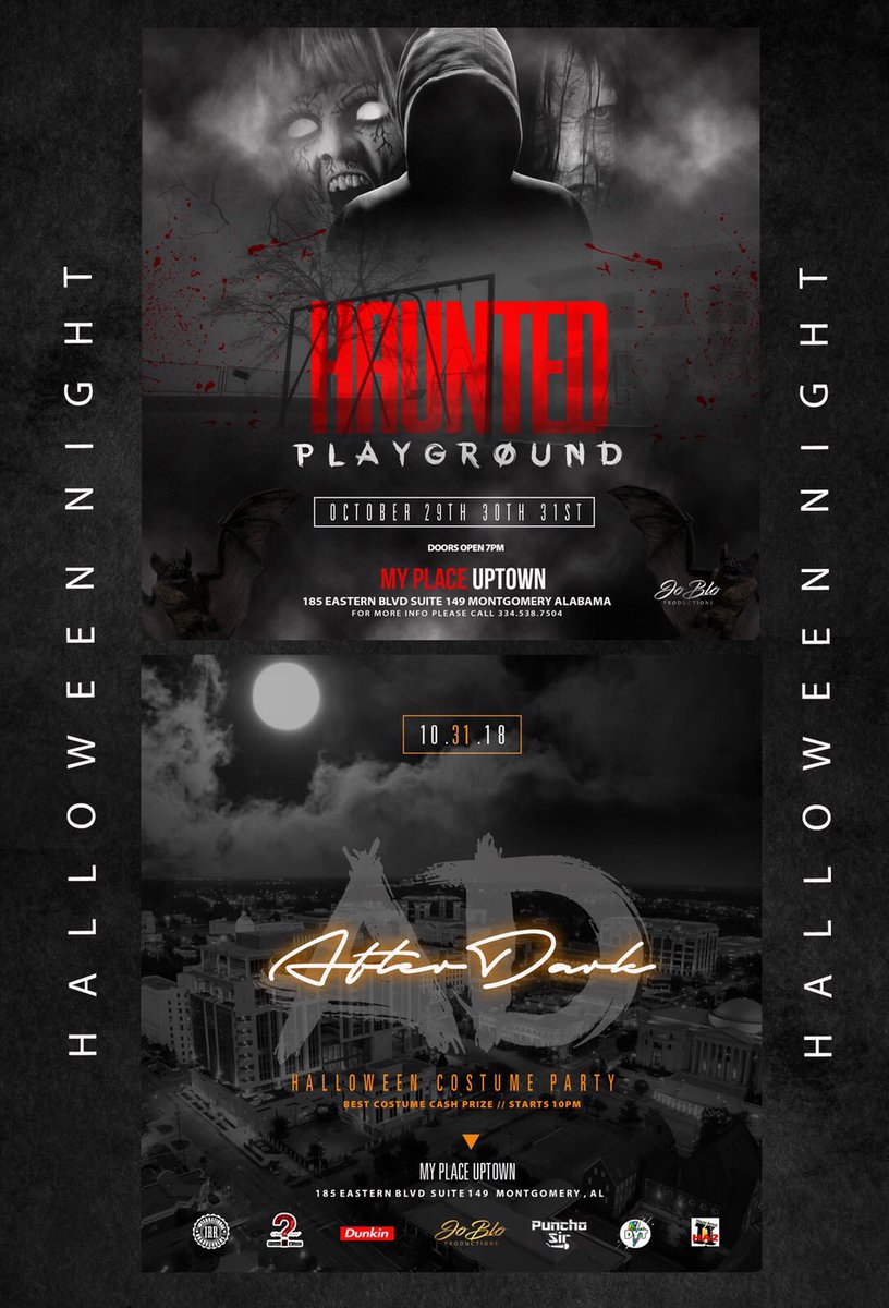 jaylonpickett's tweet photo. Upcoming Moves: 

Oct 27th: MCC Afterparty
Link in the bio

Oct 30th-31st :Haunted 🏚 
Doors open at 7pm 
Party starts at 10pm

Nov 9th Student Homecoming concert
Concert at 8pm
Afterparty at 10pm
Greeks 5$ all night 

#myasu #myaum #troyu #TU #UAB https://t.co/TJ2bLBX388