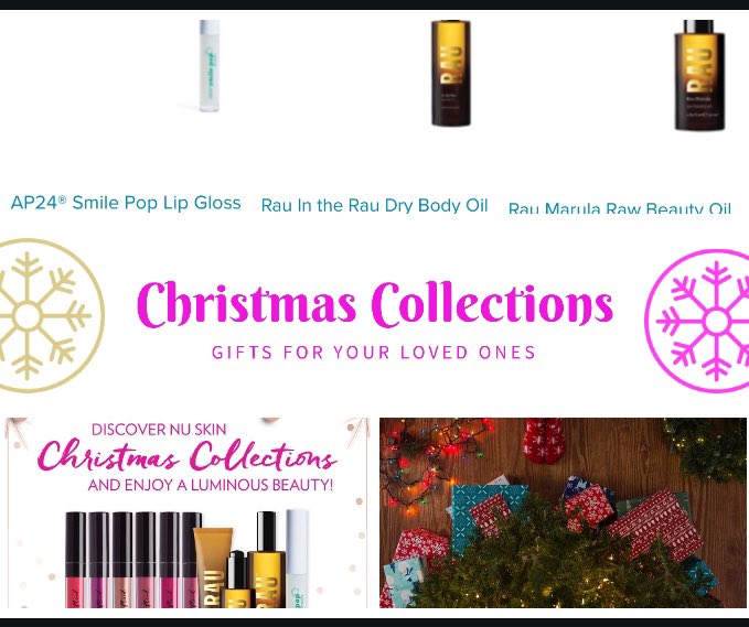 FIGorgeous's tweet photo. 👀🎅🏽#christmascollection get ready for those #speciallovedones 💜 just #askmehow today and get your #ordernow from me our lovely product #Nuskin https://t.co/xstNBWX1Ei