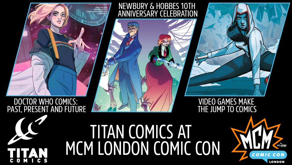MCM Comic Con and <a href="/ComicsTitan/">Titan Comics</a> team up to bring three epic panels to MCM London 💥

INFO: bit.ly/2mayocb
TICKETS: bit.ly/2mayocb