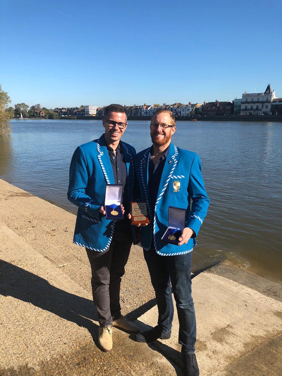 2nd time in a double together and a brilliant result #pairshead #doublesculls #wardellwilliams #foadwardell