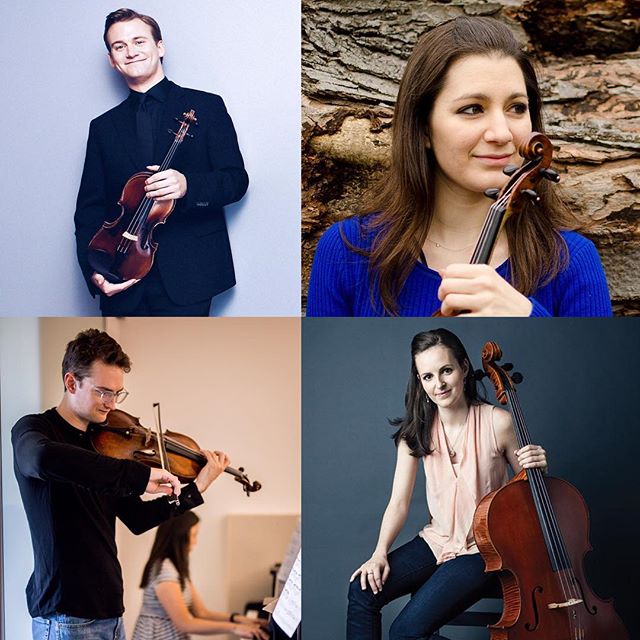 pocketconcerts's tweet photo. Meet the musicians who will knock your socks off on Sunday Nov. 4th! Click the link in our bio for tickets. 
Sunday Nov 4th, 6:30pm
Pocket Concert at RYU, 361 Queen St W.
Music by Mendelssohn, Garth Knox, Mozart, and danishquartet, followed as always by a free reception with the https://t.co/HP6P0JtpAp