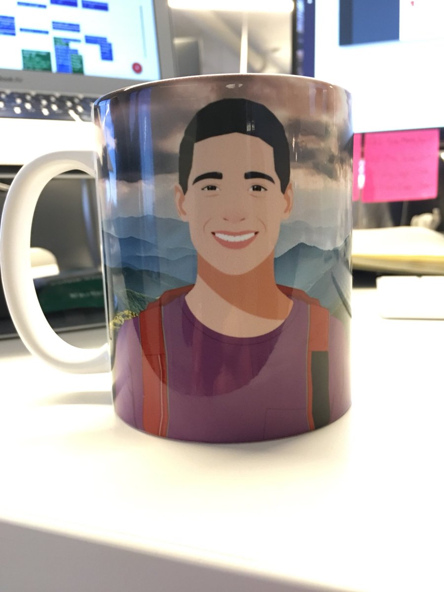 Big day for me at <a href="/pendoio/">pendo.io</a>. Finally got my avatar mug!