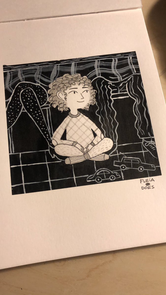 Fleia_srs's tweet photo. #inktober day 22: Hiding. Who hasn’t hide under the table to disappear? - dia 22: Quien no se ha escondido alguna vez bajo la mesa para desaparecer? #inktober2018 #inktober2018 #hiding #kidlitinktober #disappear #littlenuno #yoursafenow https://t.co/DuagKh0OpK