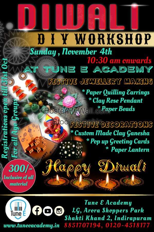 #diwali #diwaliworkshop #diy #diyworkshop #forallagegroups #festive #festivejewellery #jewellerymaking #paperquilling #clay #claymodelling #claypendant #paperbeads #quillingjhumkas #quillingearrings #clayganesha #popupgreetingcard #paperlanterns #happydiwali #festivedecorations