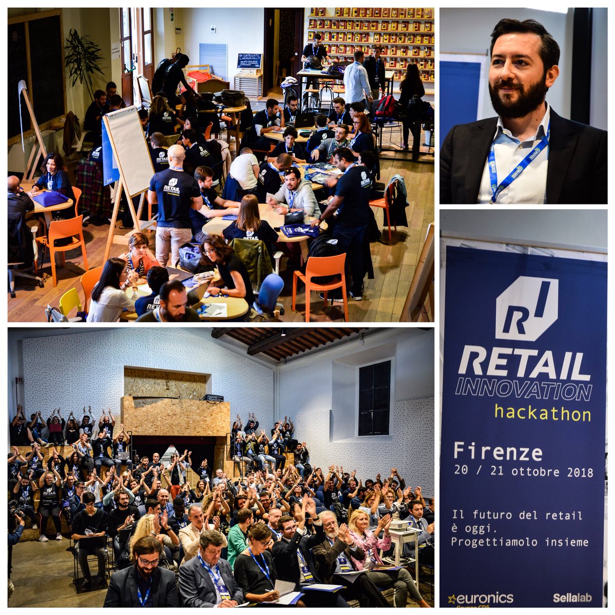 jacopopaoletti's tweet image. Due giorni per disegnare lo store @EuronicsItalia del futuro: l'#hackathon #RetailInnovation di @sellalab, la piattaforma d’innovazione per #startup ed imprese di @BancaSella su #digitaltransformation ed #openinnovation, per #EuronicsCDS ad @HUBFirenze. sellalab.com/hack-euronics/