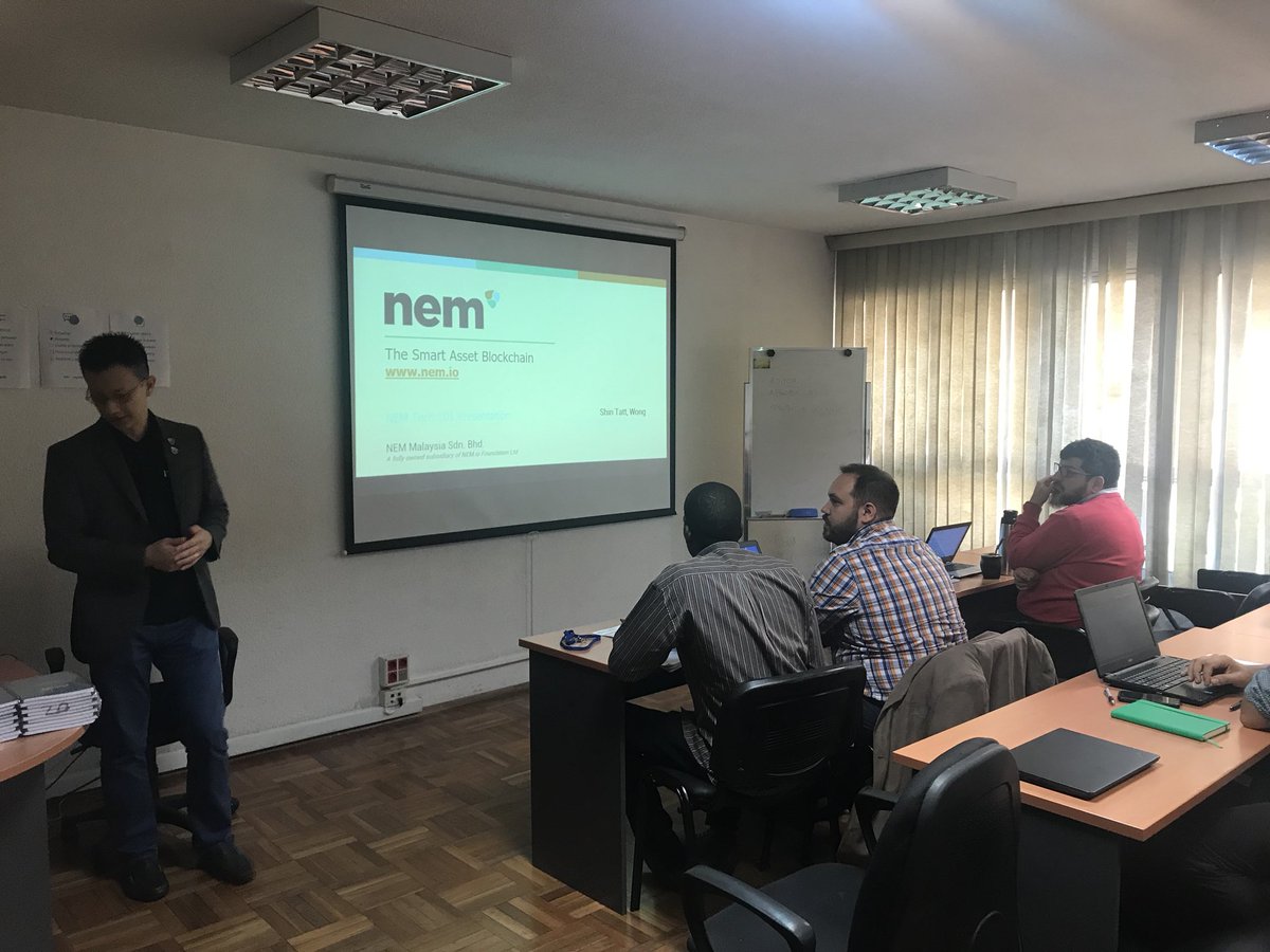ivarese's tweet image. Today we start in government offices the Uruguay NEM blockchain training week!! Thanks to #ShinTatt from Malaysia!! @NEMofficial @NemEspanol 
 #BlockchainAccelerator