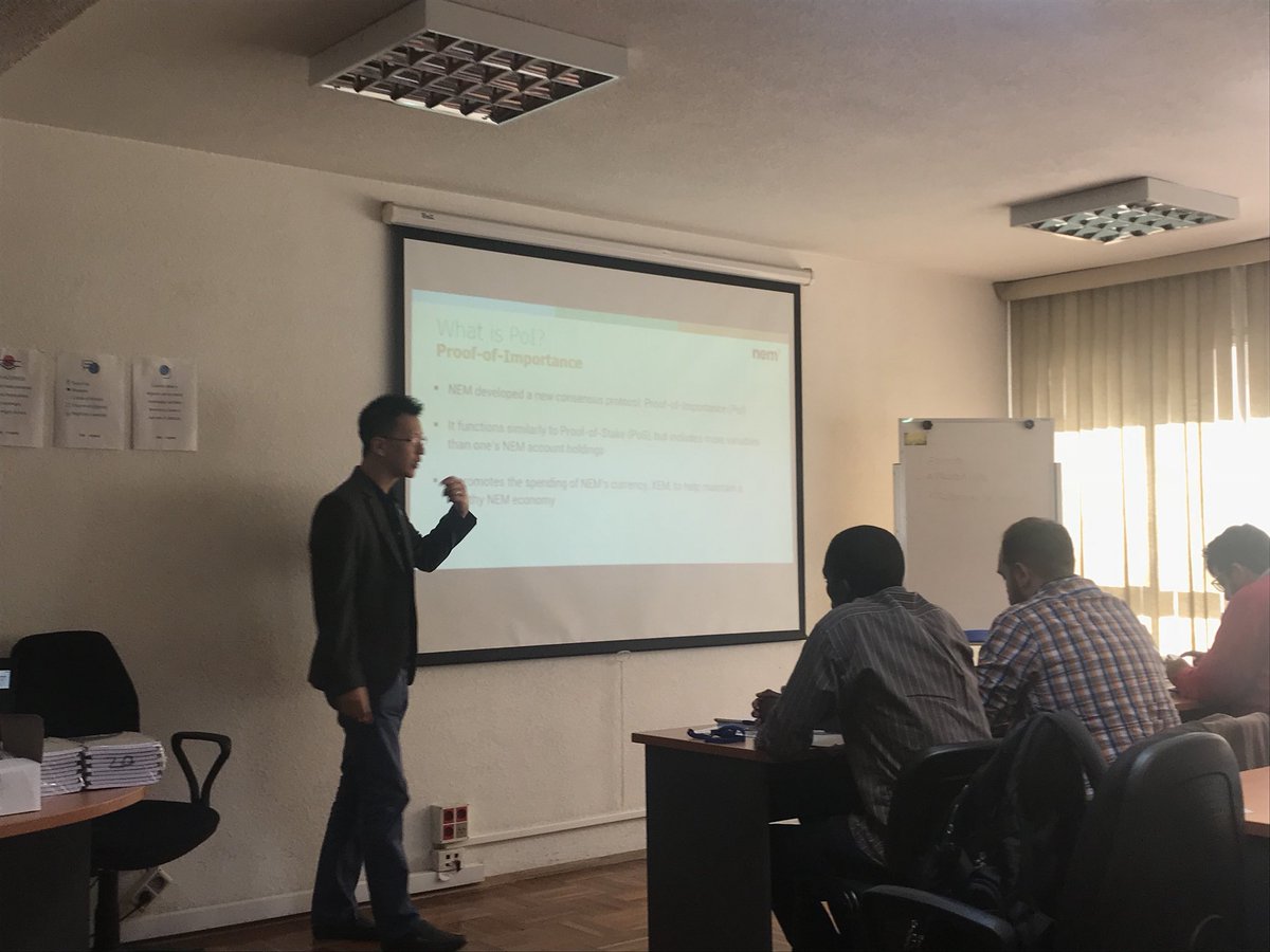 ivarese's tweet image. Today we start in government offices the Uruguay NEM blockchain training week!! Thanks to #ShinTatt from Malaysia!! @NEMofficial @NemEspanol 
 #BlockchainAccelerator