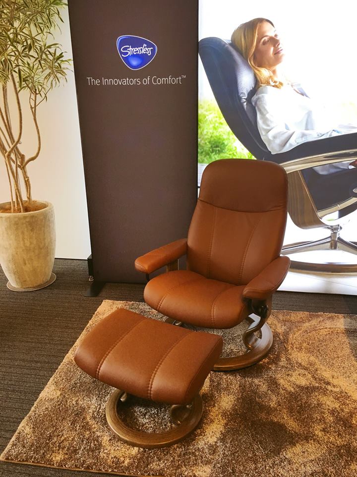 Ekornes ストレスレスチェア コンサル (S)モルトブラウン/ウォルナット