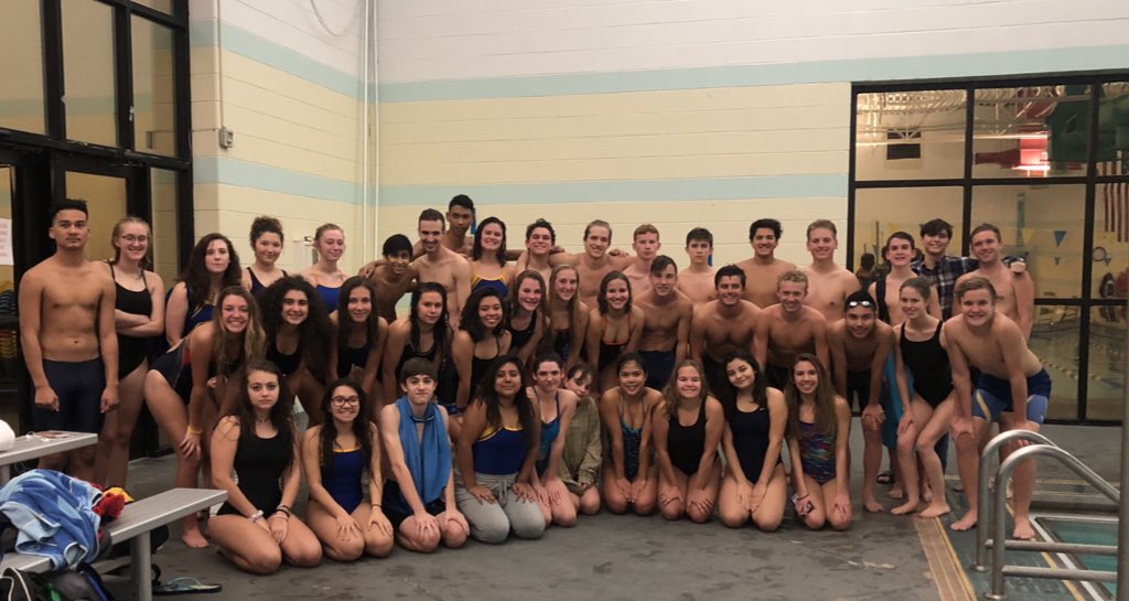 DUBCSWIMMING's tweet photo. Getting ready for our first meet! Time trials went great! https://t.co/64EO9ytqNy