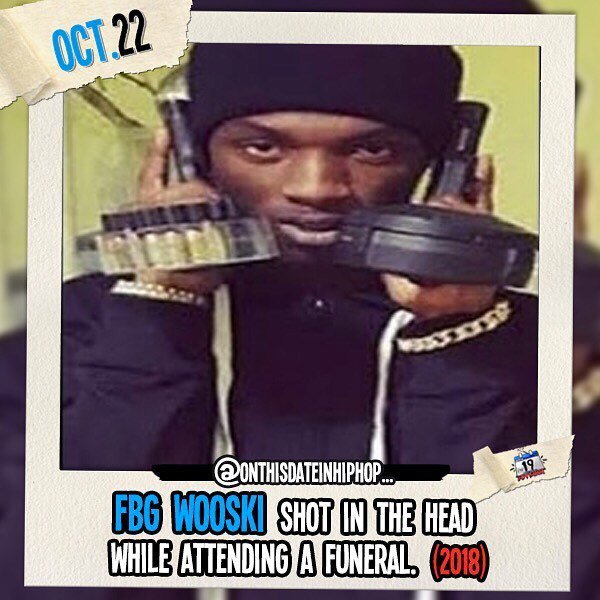 #OnThisDateInHipHop, #Chicago rapper @KingOpp_Wooski was reportedly shot in the head while attending the funeral for one of his fallen comrades. The funeral was for <a href="/DooskiThaMan/">BITCH I AM SCRAPP</a>  who was also shot in the head a couple of weeks ago. 5 others were said to… ift.tt/2PdvzrY