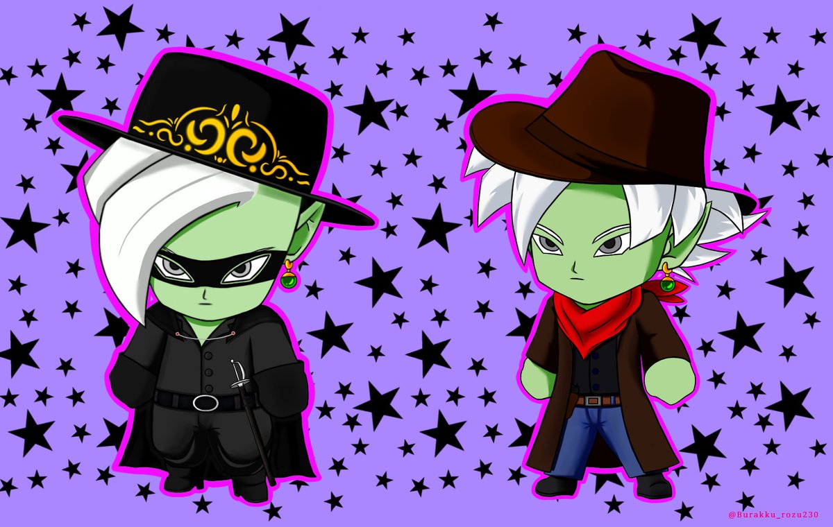 👻🎃Happy Halloween 🎃👻 The bad guys of DBS disguised as: Roze