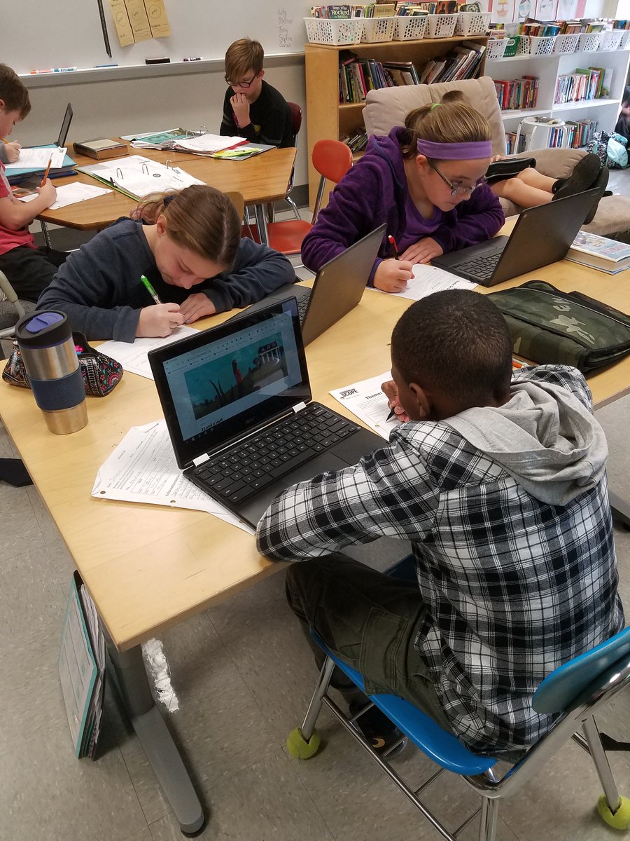 JenWevodau's tweet image. Chromebooks!! @SASD_IC #ICTeamConquerors