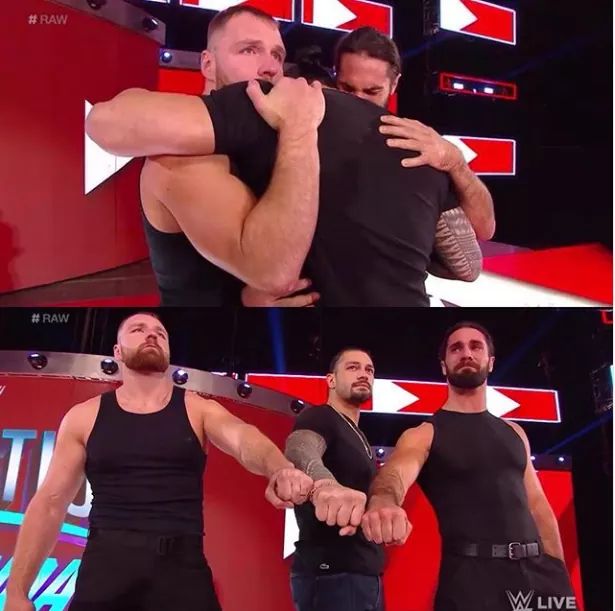 Yulebohorquez7's tweet photo. No me pidan que no llore ๐ญ๐ญ @WWERomanReigns @WWERollins @WWE #DeamAmbrose #ThankYouRoman โค #ForceRoman ๐ช https://t.co/ofDiOWblpq