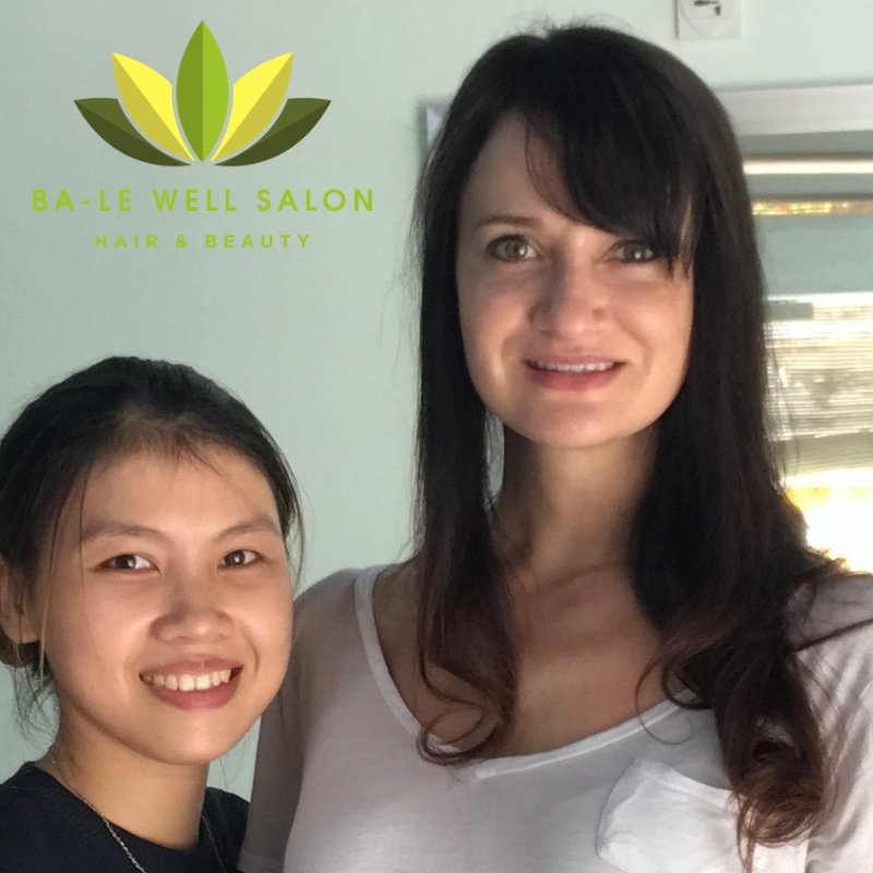 Mandy from the USA chose a medium brown colour from our Wella Koleston product range. #hoian #beauty #salon #danang #vietnam #blondes #hairdresser #hairstyles #highlights #colorist #wella #wellacolor #wellahair #wellaprofessionals #Hair #Haircut #Hairstylist #Hairsalon