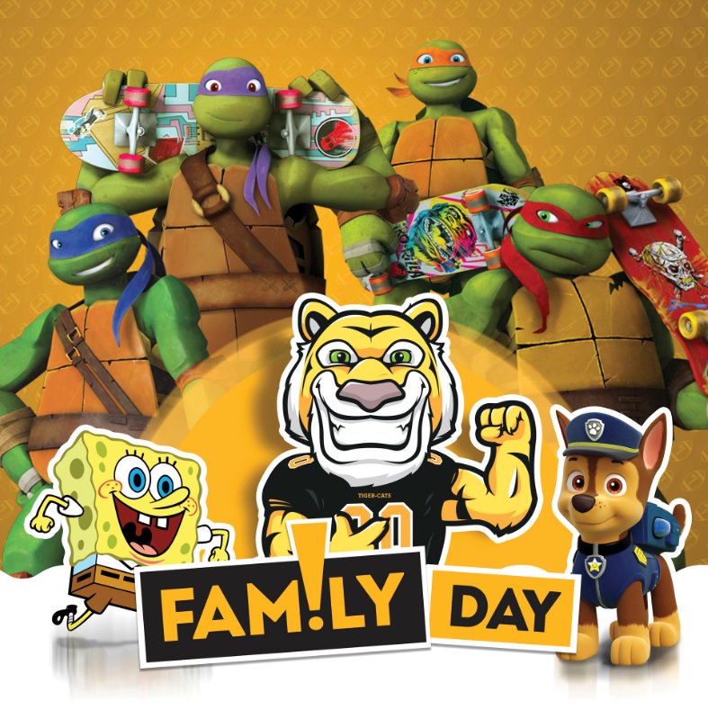 Ticats's tweet photo. Saturday is Family Day at @TimHortonsField!
Be sure to pick up your @FindlayLaw game program featuring THIS cool poster for kids.
FAMILY DAY DETAILS > https://t.co/BSWAc4pT5x
#HamiltonProud | #Ticats https://t.co/1zyFMJrMnU