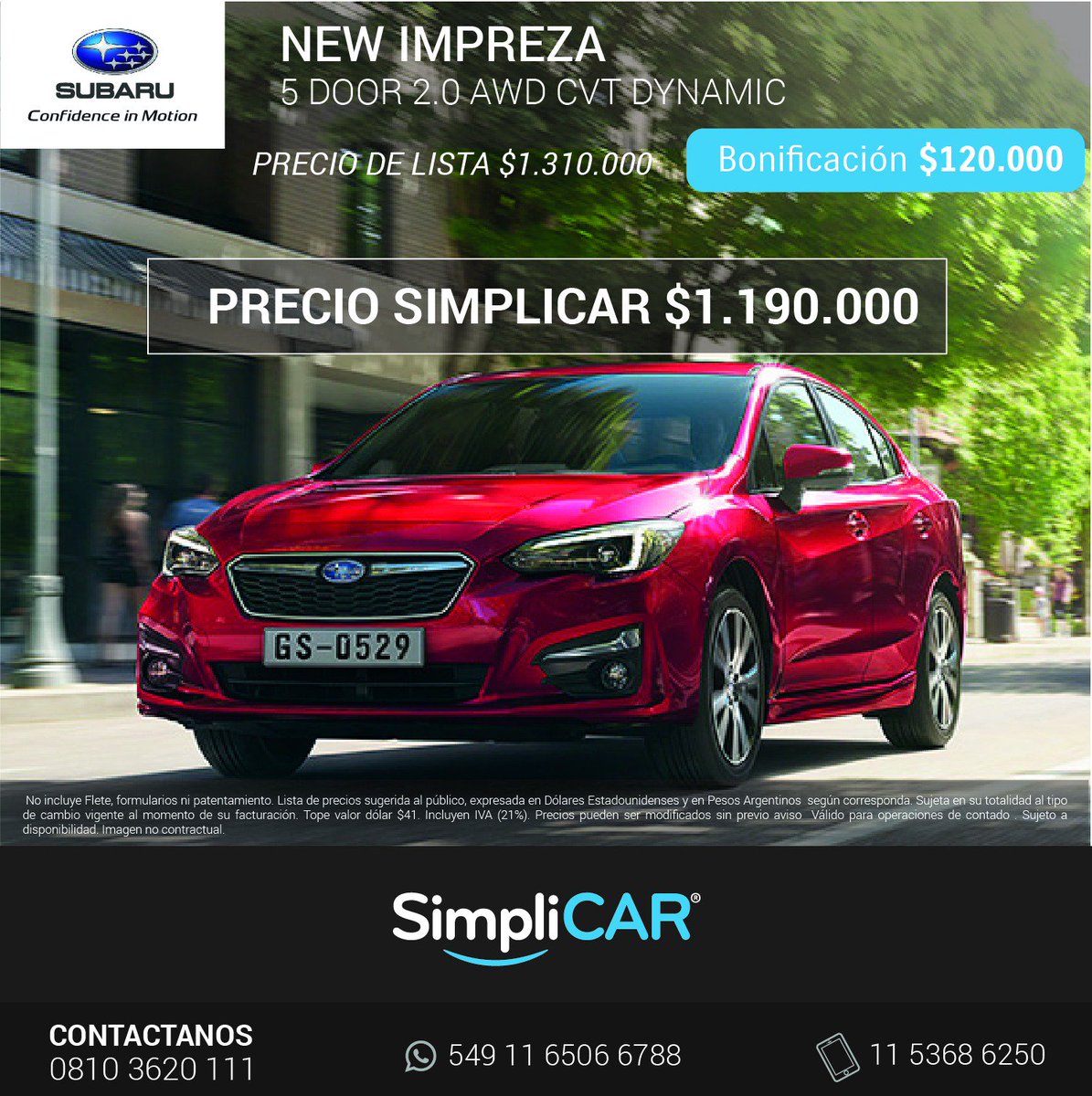Los mejores beneficios los obtenés acá, en la familia SimpliCAR.