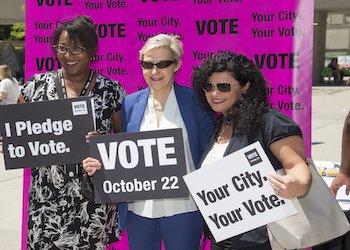 torontovotes's tweet photo. 3 hours left! Voting ends at 8 pm tonight. Remember to bring your ID &amp; Voter Information Card with you when you go to vote. If you need to view and print your voter information card, use MyVote: https://t.co/lzM3IoKeZE #TOvotes18 #toronto #TorontoElections https://t.co/NofzyMsNSP
