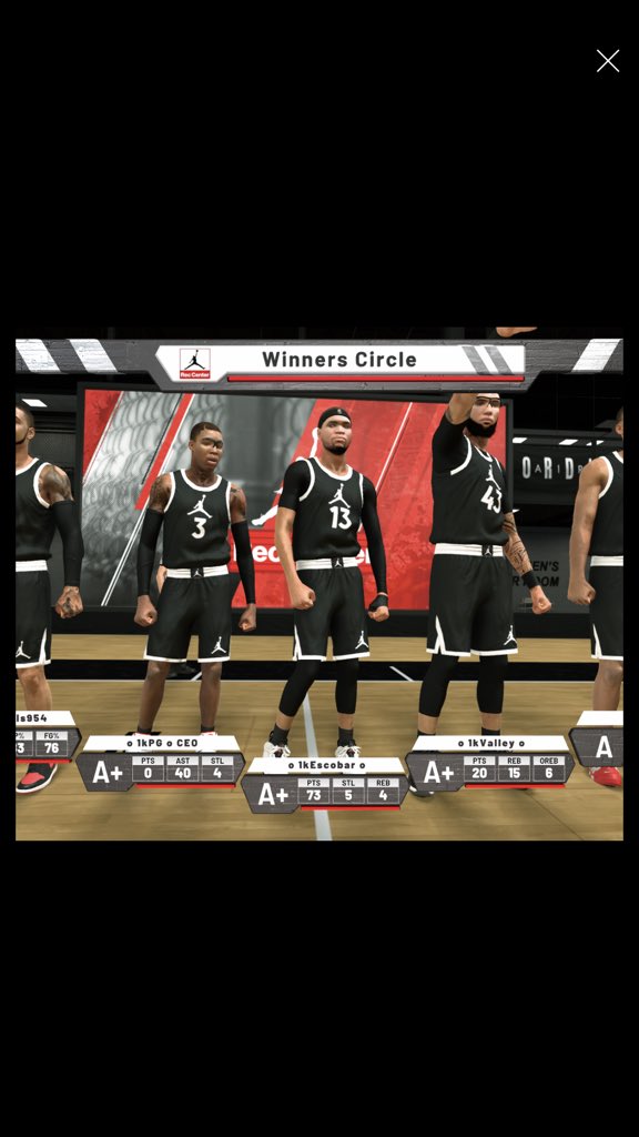 1KPG4's tweet photo. @shaolinstyle21 @2KCrewFinder @2kProAmReport 40 assist 🤷🏾‍♂️ If you need one https://t.co/HWSc6CE9fD