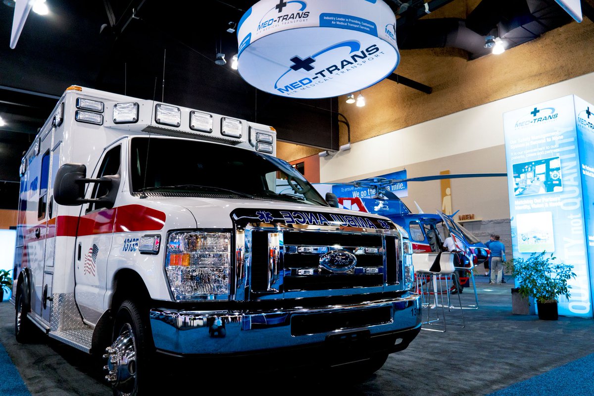 MedTransCorp's tweet photo. @AMR_Social is joining us in our exhibit this week! Be sure to check out their #Ambulance at booth #604!
#AMTC2018 #AMR #AMTC https://t.co/0LLOfHC8SM