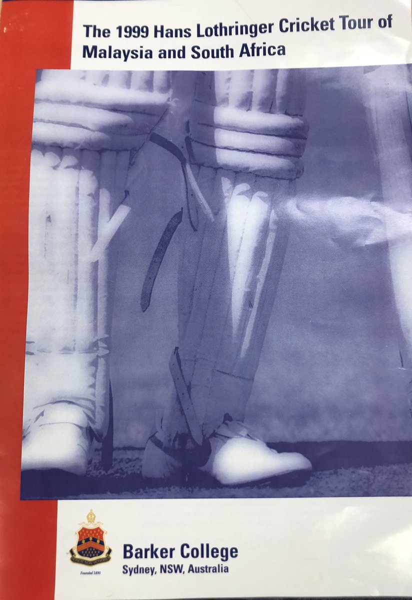 Thommo2point0's tweet photo. 20th Anniversary of the 1999 @BarkerCollege cricket tour of South Africa and Malaysia @toppercb @iainbeverley @MattMaco @orm_history https://t.co/sTO2OwAjpN