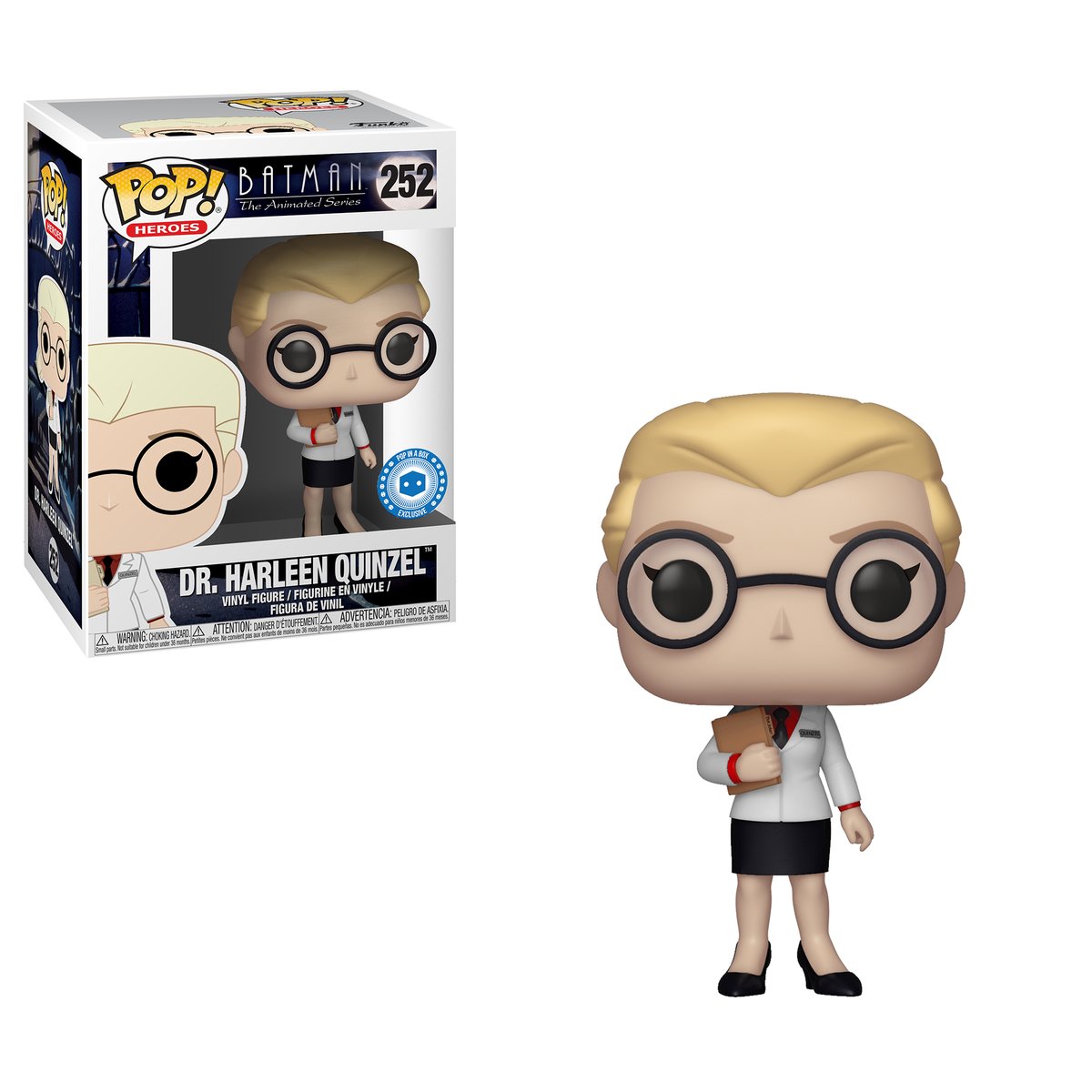 RT &amp; follow <a href="/OriginalFunko/">Funko</a> for the chance to win a Pop In A Box exclusive Dr. Harleen Quinzel Pop!
