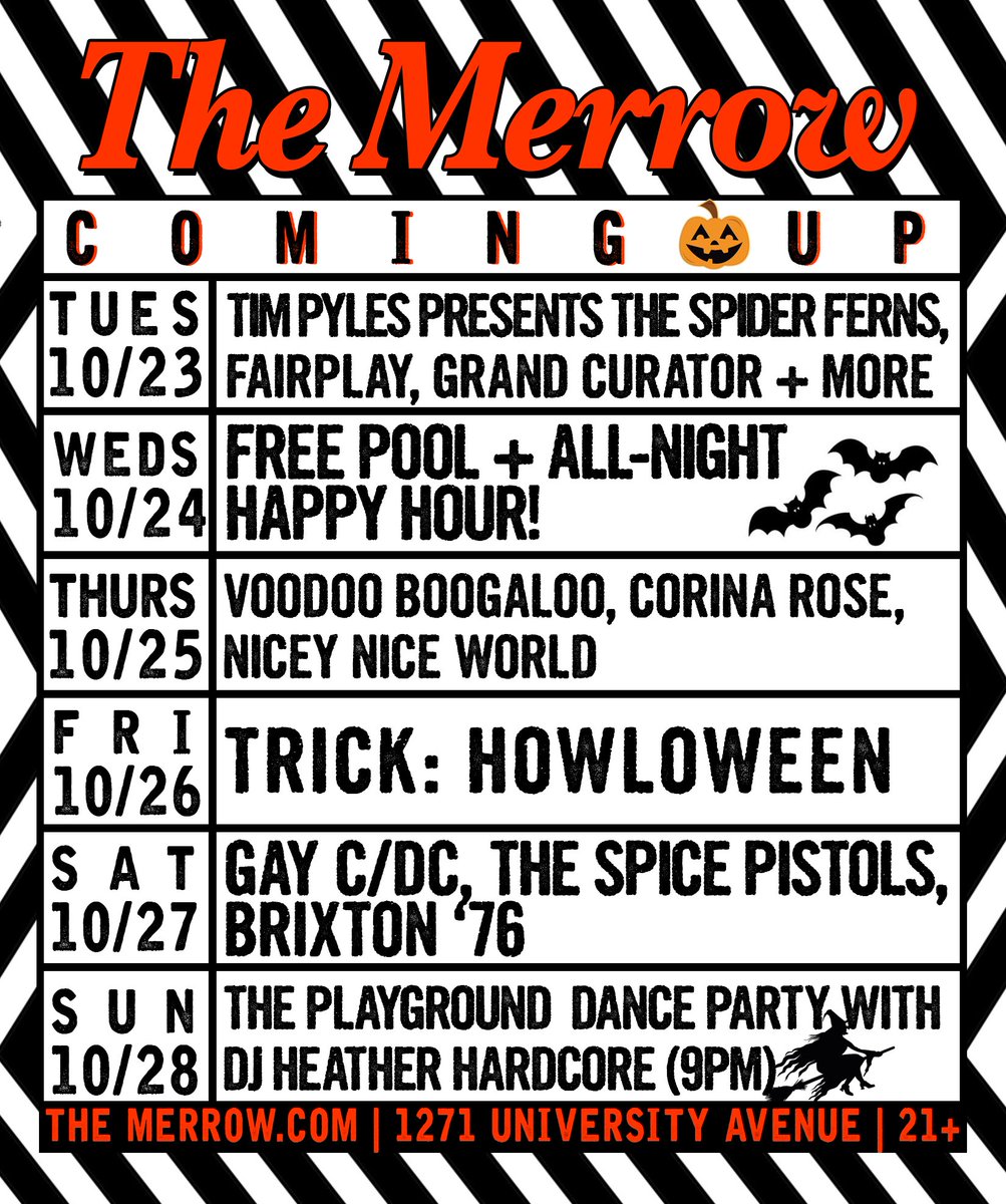 TheMerrowSD's tweet photo. โจ Coming up this week at #TheMerrow! โจ https://t.co/Zu044ShiDk