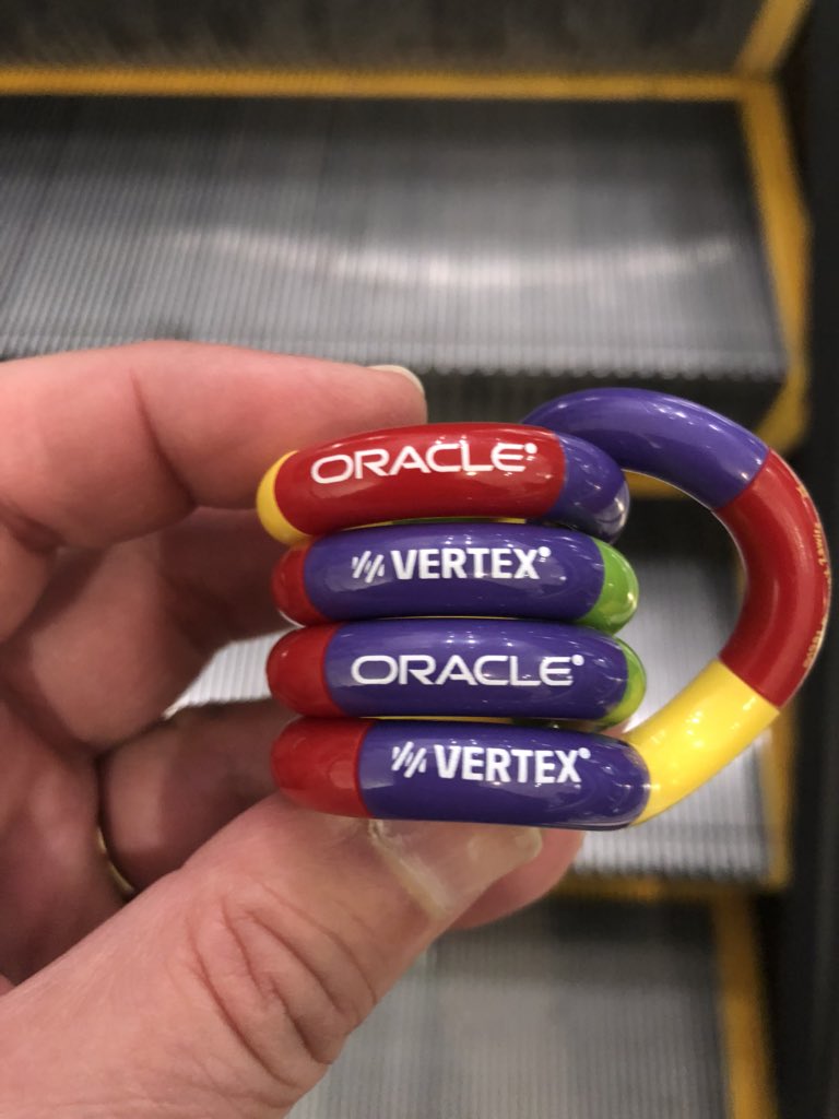 #OpenWorld2018 launches. #Vertex partners with Oracle.