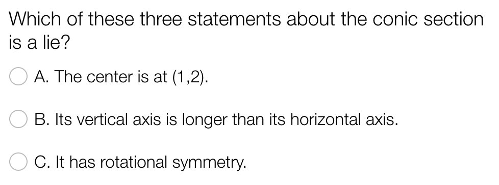 Four new free activities released based on the popular Two Truths & a Lie format! Linears, quadratics, exponentials, and conic sections! Get 'em! http://blog.desmos.com/post/179220878917/friday-fave-for-october-19 …
