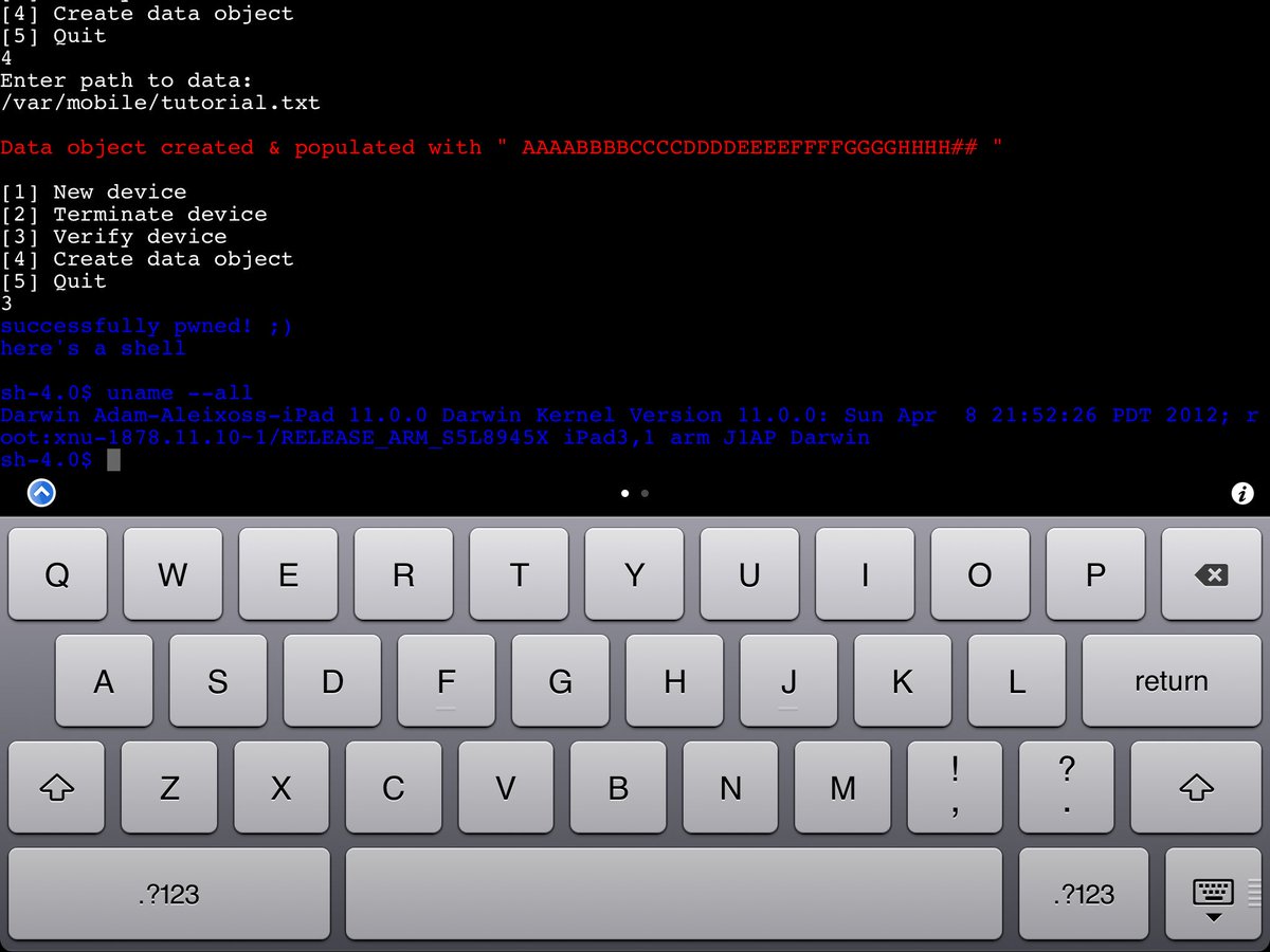 AleixosAdam's tweet image. Heaplevel2 exploit completed #armExploitation credit @bellis1000 thanks great tutorials... :)
