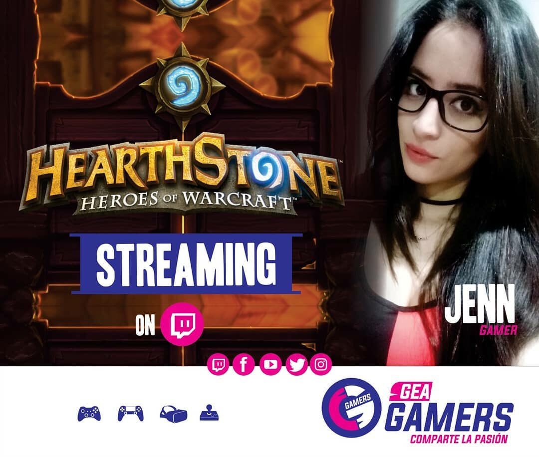 GeaGamers's tweet photo. Amantes del #Hearthstone Jenn(@kirschepie) estará #online en este bonito #Lunes haciendo Arenas 👻🎃 y las aventuras de #BoomsdayProject 🤖

La cita es a las 8:30pm(hora colombiana) por nuestro canal de #Twitch 

🕹️ https://t.co/VaADhaAYil 

#compartelapasión https://t.co/qJ6a41yOzX