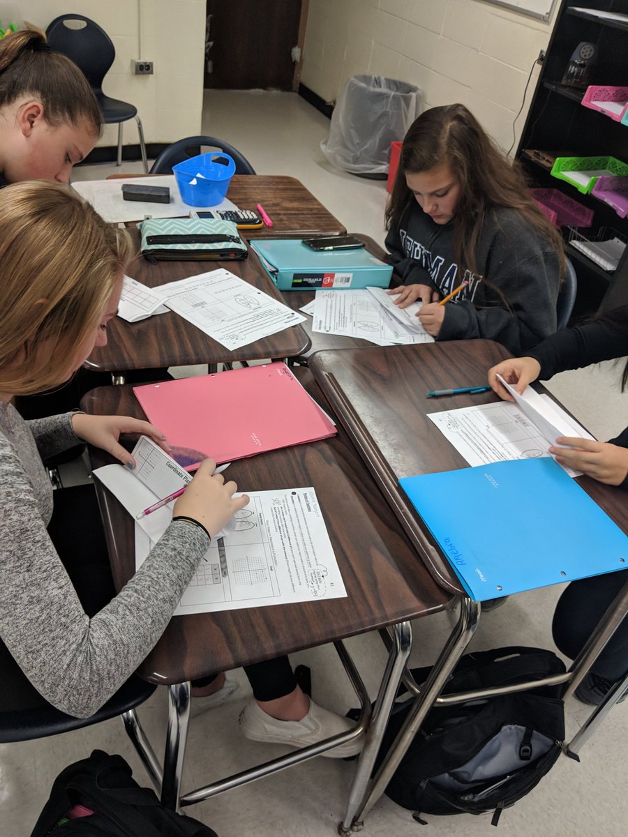 MrsPosch_MHS's tweet photo. Played relations "telephone" today to start our unit on functions! Ss were #MHSProblemSolvers in analyzing the representations and collaborating to reflect and fix errors! Thanks @Ms_Forman_MHS for sharing this awesome activity from @mathequalslove!! https://t.co/q5IGK6uFOP
