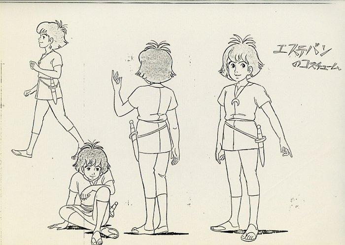 catsuka's tweet photo. Character-designs by Toshiyasu Okada for "Les Cités d'Or" (The Mysterious Cities of Gold) french-japanese TV series (1982).
Full gallery :
https://t.co/ULENgP3TLF
https://t.co/Seclimk9Ic
( Gengal update 22/31 ) #AnimationArtworks https://t.co/WpZL3f5kSb