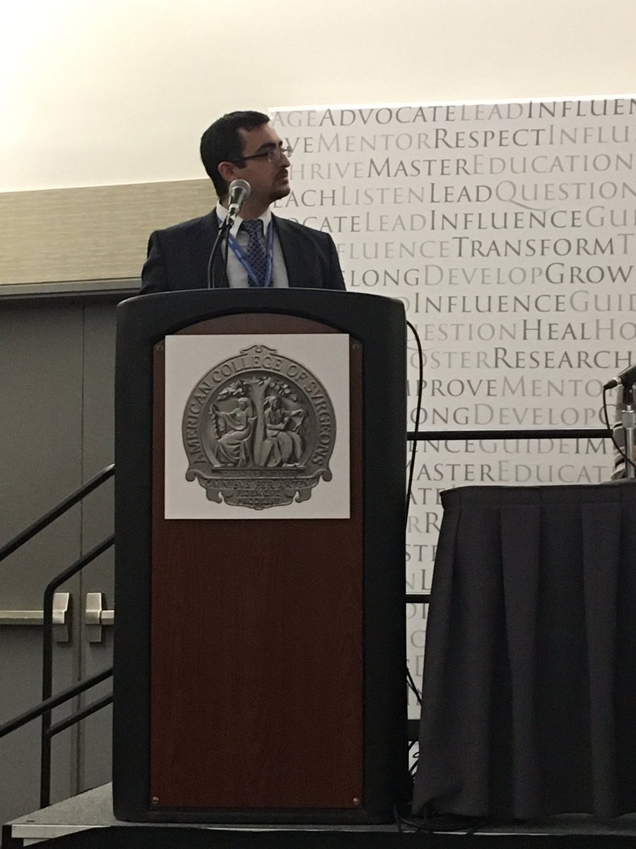 KevinElHayekMD's tweet photo. Busy afternoon @AmCollSurgeons #ACSCC18 for @CCFSurgery MIS/HPB teams! Proud of you!!@JPLandreneauMD @AndrewStrongMD @johnrodriguezMD @matthew_kroh https://t.co/XQC7v9Djox