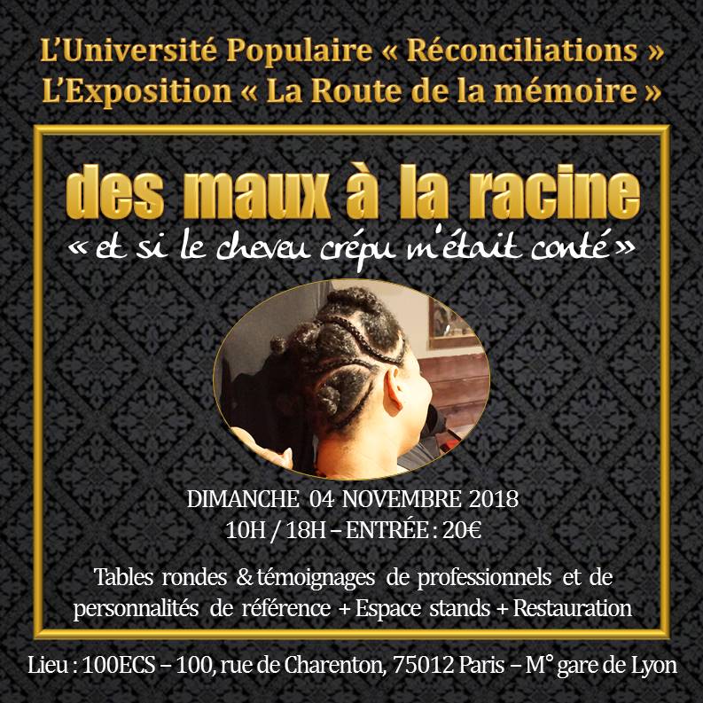 NappyDeFrance's tweet photo. Université Populaire du cheveu afro • Initiative inédite en France ! Sortez des sentiers battus pour aborder le cheveu crépu dans son contexte passé, actuel et à venir • Apprendre pour comprendre • Prévente à 12€ sur https://t.co/SkdyEUB1yQ https://t.co/toLrC1WYhM