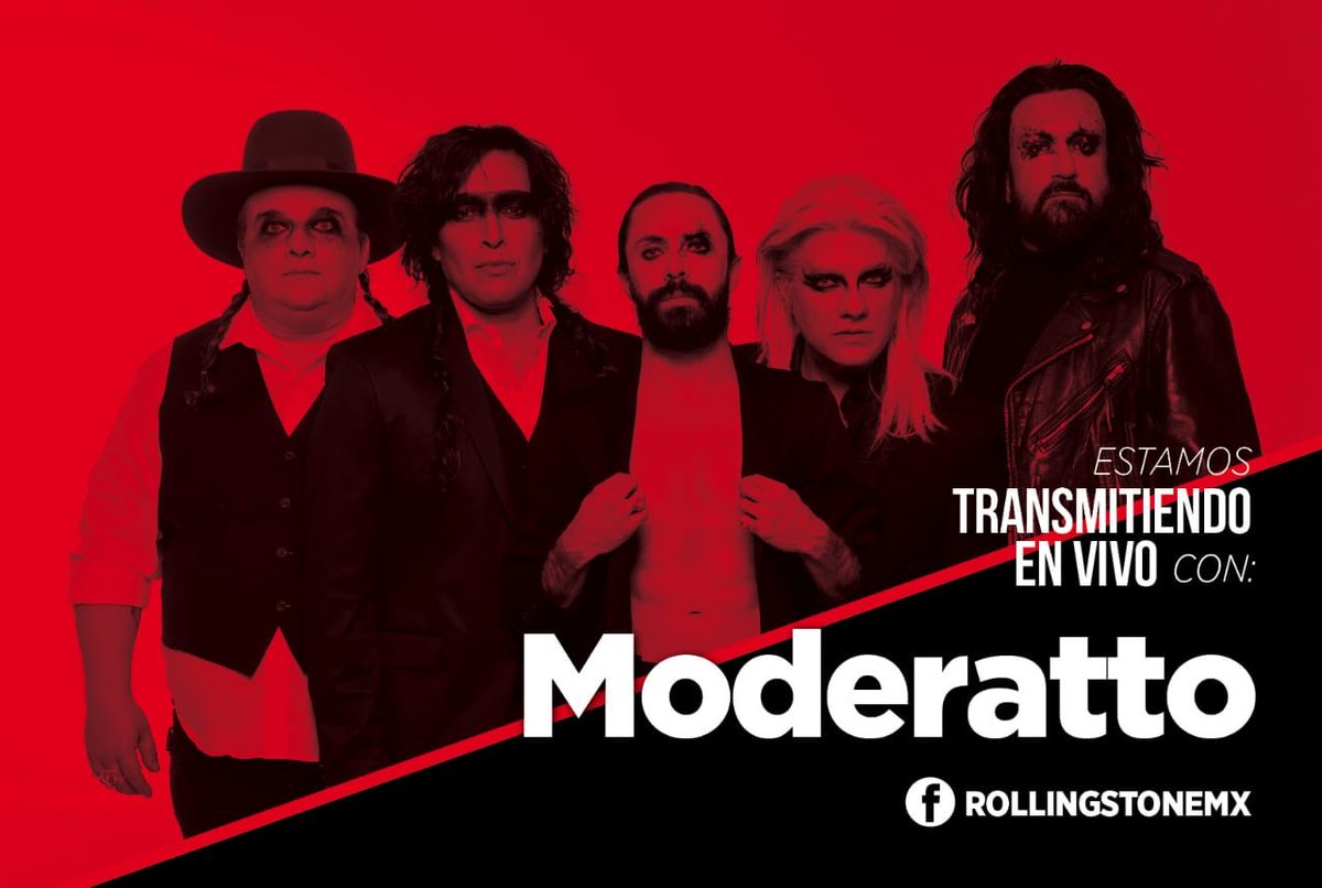 moderatto's tweet photo. Malditos pescadores vamos en vivo en 15 minutos con nuestros amigos de @RollingStoneMX la entrevista va por @Chava_Rock 🤘🏻#yeah https://t.co/30cjA4yELP