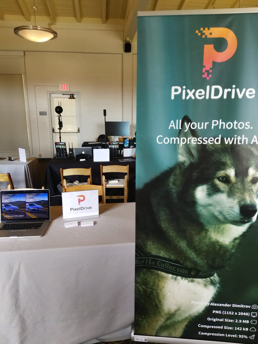 compressionai's tweet image. We&apos;re at visual1st.biz as a Silver sponsor! Visual1st is the premier conference for the imaging ecosystem, and we&apos;re exited to demo our compression technology! @suite48A