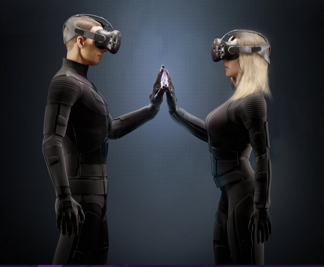 gmw3_'s tweet image. .@real_teslasuit to demo its full-body haptic suit this week at @VRDays - bit.ly/2yAMSd1