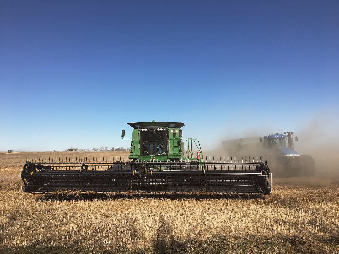 Boissevain-Morton-Whitewater Foodgrains bank harvest!  Thanks to everyone who supported us this growing season.