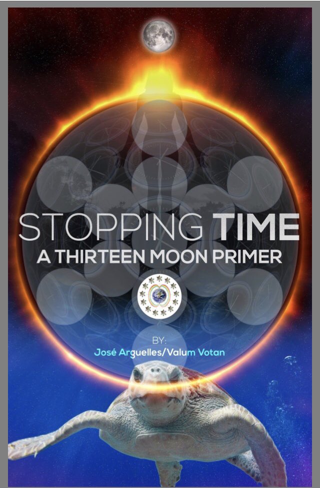 zielskompas's tweet photo. “Stop time and return to natural cycles” 

José Arguelles on why you should change the calender, change the time and change your mind. 
Download and read 👇🏻
https://t.co/MAv9yDcI3t

#vision #dreamspell #galactic #calendar #mayan #13Moon #LawOfTime #harmony #synchronicity https://t.co/EK1ZL3kiGk