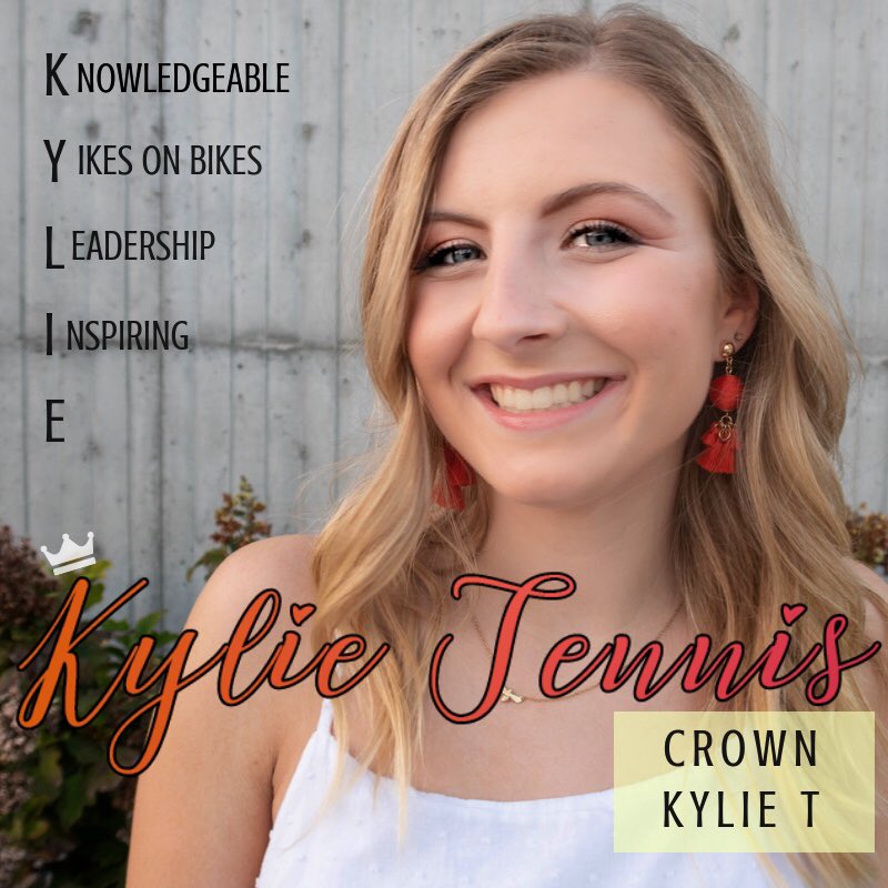 KyRyHoco's tweet photo. I is for inspiring! “Kylie has always inspired me to always take initiative &amp; remain positive throughout the days (even when it’s hard!)” - @dancer_katiemo #CrownKylieT 👑 https://t.co/yaSSR1Y4wB