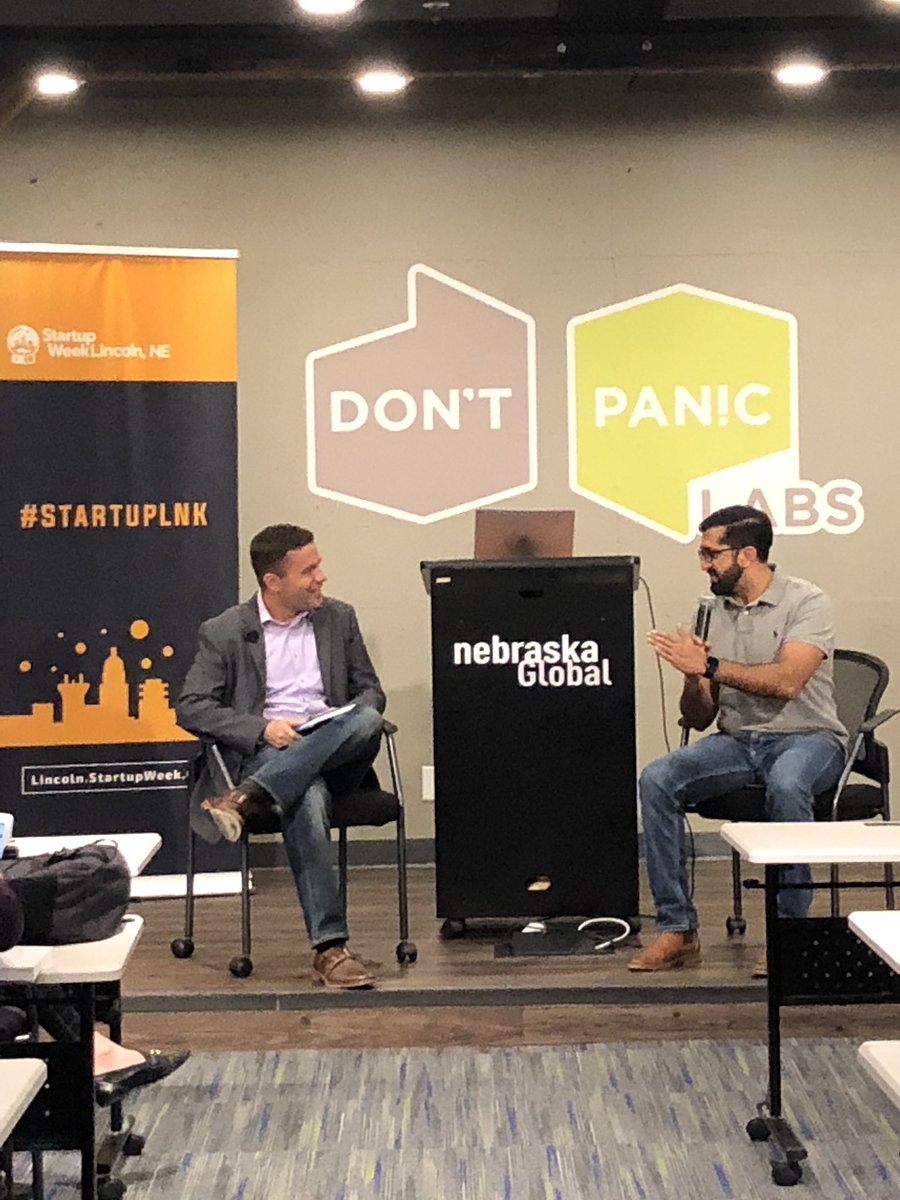 “We believe a vibrant entrepreneur community is at the heart of every great city” 

Thanks <a href="/jaredicarlson/">Jared Carlson</a> and <a href="/paulsingh/">Paul Singh</a> for kicking off <a href="/StartupLNK/">StartupLNK</a>