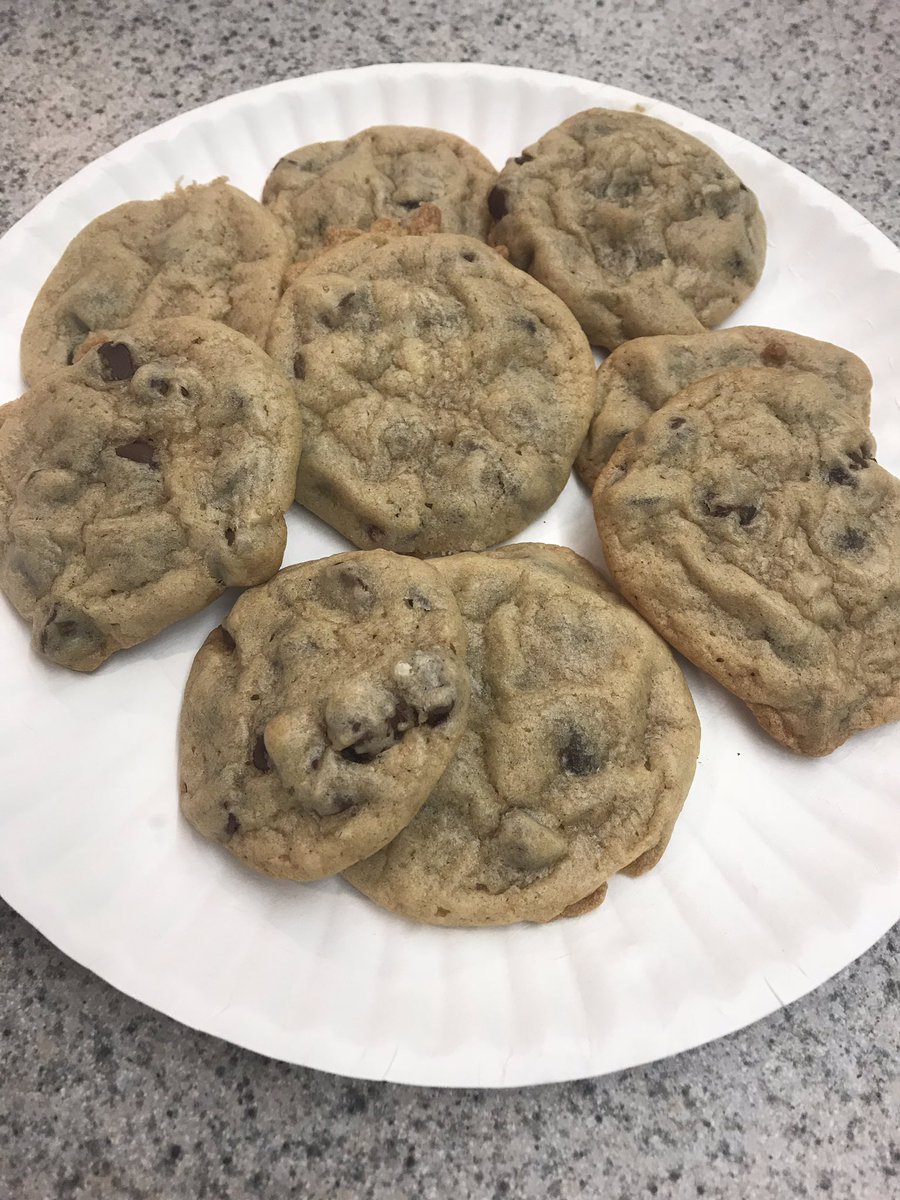 #Smsfacs students learning baking basics in our cookie lab! #scarsdalemspride #veganchocolatechipcookies
