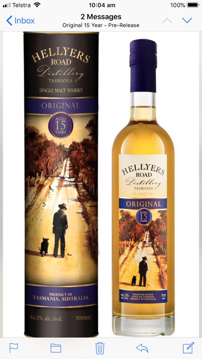 lesleyf's tweet image. Hellyers Road 15 year old ready to roll #HellyersRoad #HellyersRoadDistillery #TasmanianWhisky #SingleMalt #Tasmania #Burnie #whisky