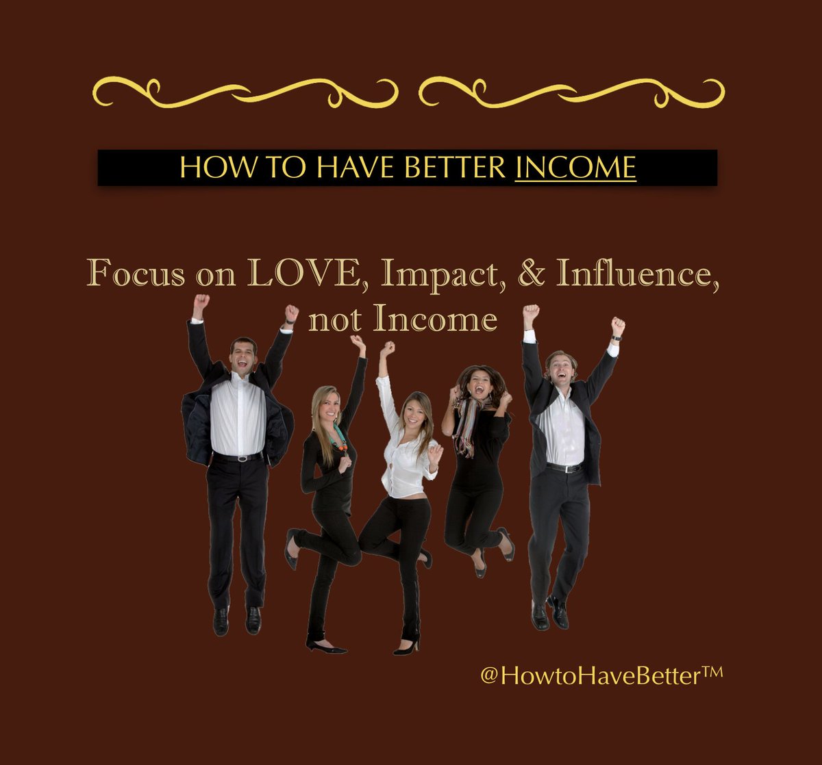 JeanetteJoy's tweet photo. #SuccessTRAIN #JoYTrain #JOYpublicity
RT @HowtoHaveBetter
❥ How to Have Better INCOME
Focus on LOVE, Impact, & Influence, not Income.
#HowtoHaveBetter™ https://t.co/z7NYRnLcG7