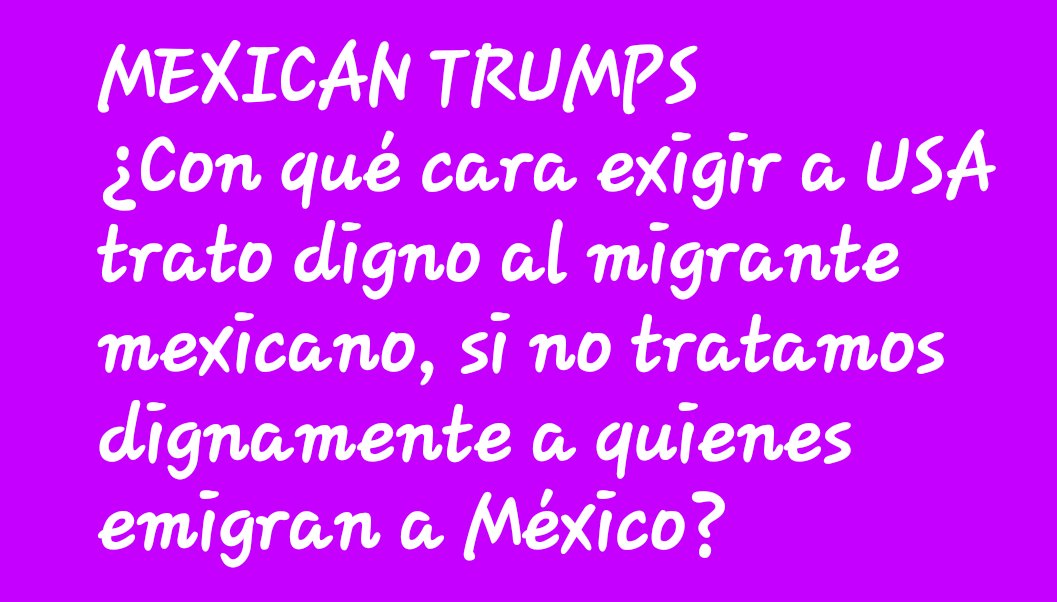 <a href="/JohnMAckerman/">John M. Ackerman</a> <a href="/BRIGADACULTURAL/">Para Leer en Libertad</a> <a href="/padresolalinde/">Padre Solalinde</a> <a href="/epigmenioibarra/">epigmenio ibarra</a> <a href="/fisgonmonero/">Rafael Barajas</a>