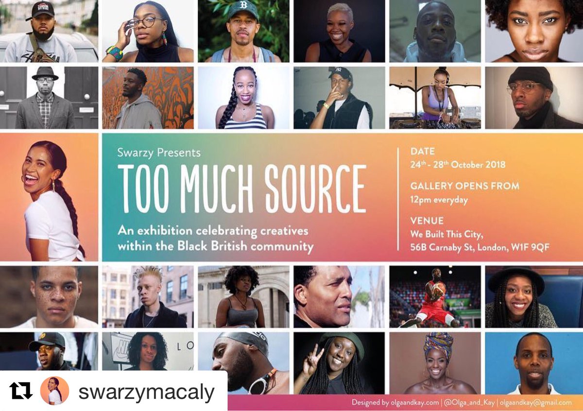 Really can’t wait to see this exhibition out together by <a href="/SwarzyMacaly/">Swarzy</a> #TooMuchSource at  @w_b_t_c 🎉🎊