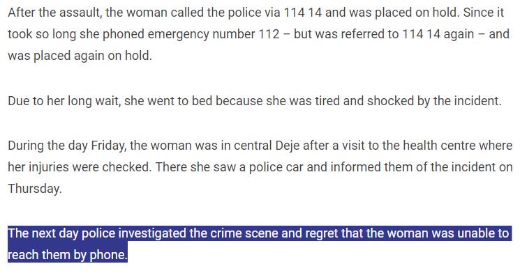 #Sweden: Migrant brutally kicks puppy in belly and tries to rape woman – Swedish police unavailable
>But the police are sorry the next day

…alogingthedeclineofthewest.tumblr.com/post/179328935…