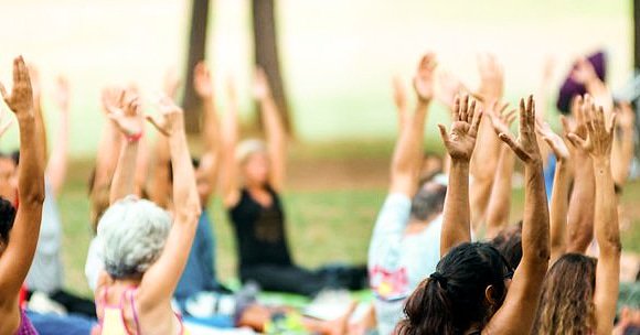 impactfashionLA's tweet photo. @SHEsisterhood will be kicking off the show on Nov. 11th with an hour of community yoga to support all the amazing activists who have a love and need for #SelfCare 🧘

Only 19 more days left until the  #FairTradeFashionShow #WearFair https://t.co/X8xXALnHnW