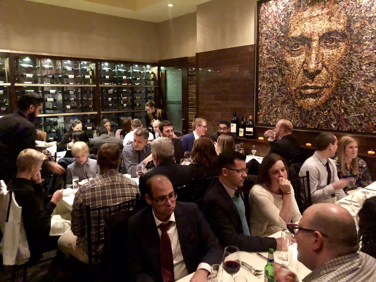 shslipak's tweet photo. Great turnout at the #Geisinger Surgery Institute dinner! #ACSCC18 @GeisingerHealth @AmCollSurgeons #Boston https://t.co/6XUvC3DJF0